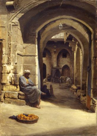 The Orange Seller by Joseph Farquharson