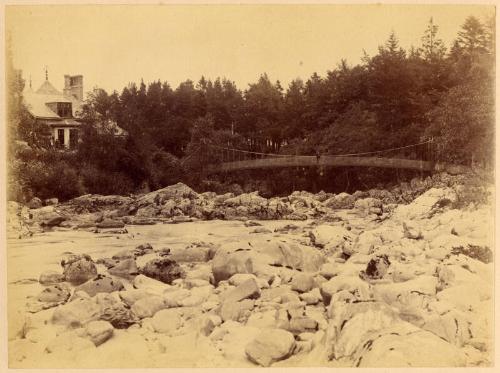 Bridge Over River Feugh at Tilquhillie, Near Banchory