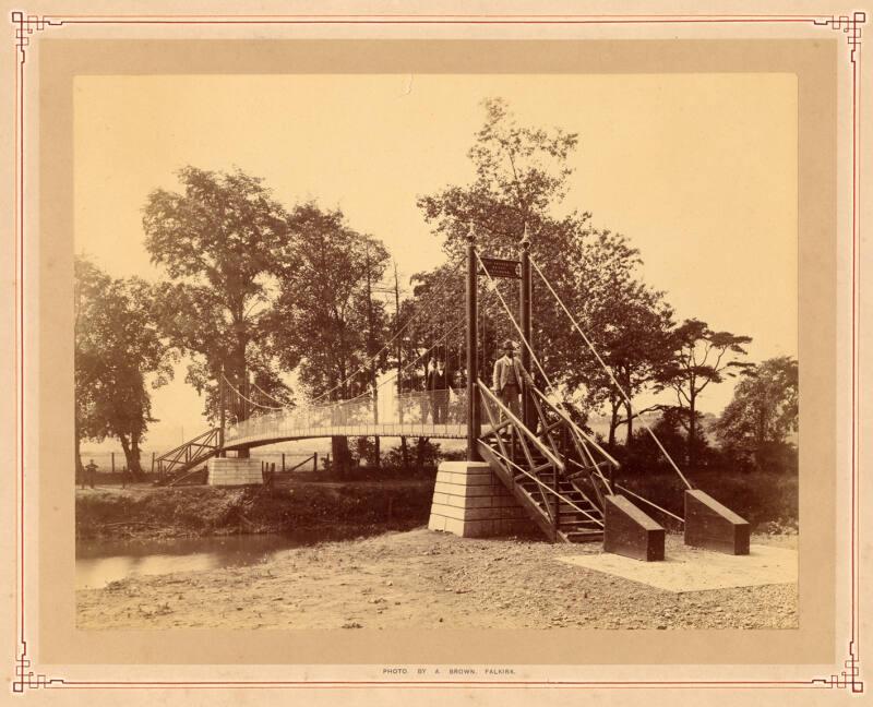 Bridge Over River Carron At Falkirk