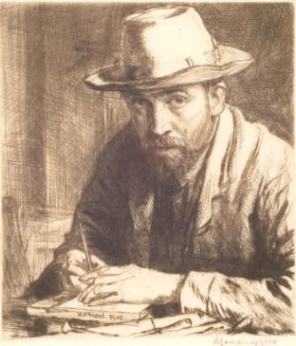 Portrait of the Artist in Hat