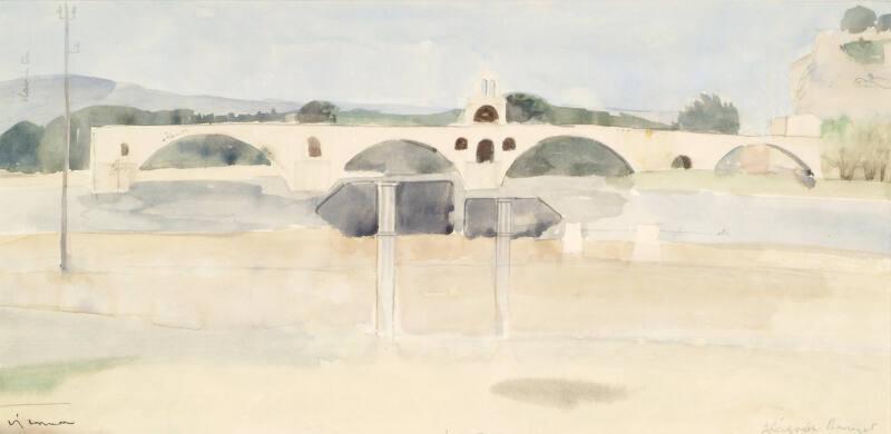 Pont St Benezet, Avignon by William Connon
