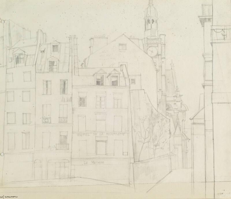 St Etienne Du Mont, Paris by William Connon