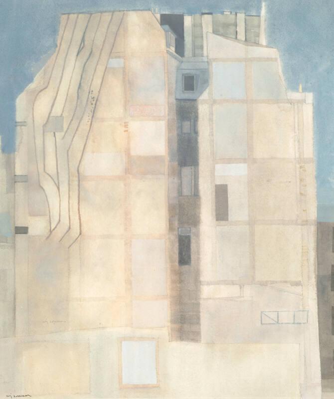 Near Rue Quincampoix, Paris by Willliam Connon