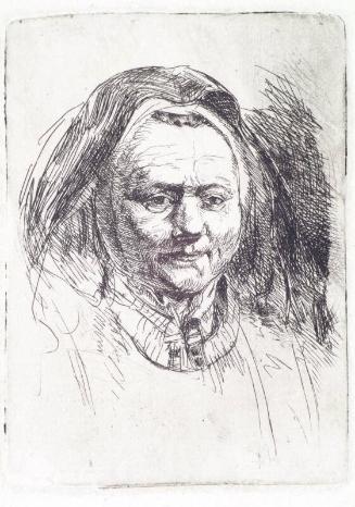 Head of an Old Woman (in the style of Rembrandt)