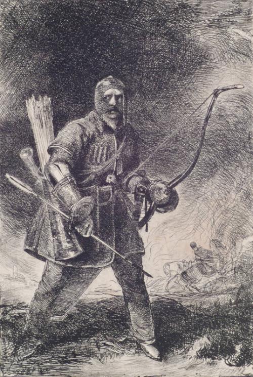 Sir William Allan as an Archer