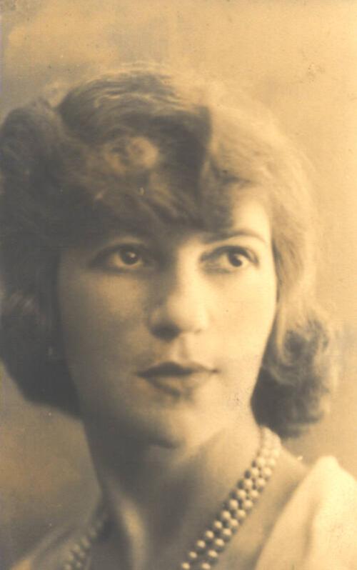 Christiane ? (Photographs of Women in McBey's Life)