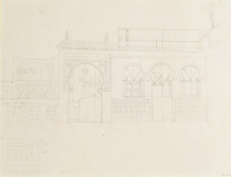 The Terrace, Hotel Continental, Tangiers by William Connon