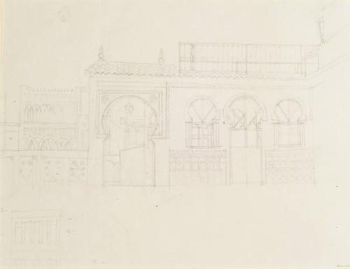 The Terrace, Hotel Continental, Tangiers by William Connon