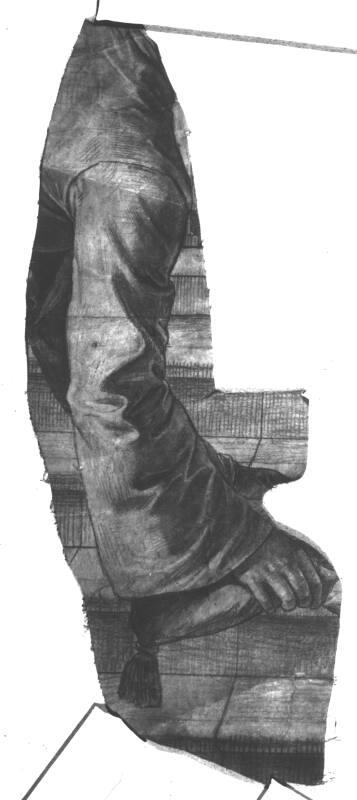 Fragments of Cartoon for Fresco 'Mercy' in House of Lords