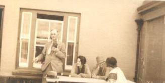 Frances Gripper and group of friends (Photographs of Women in McBey's Life)