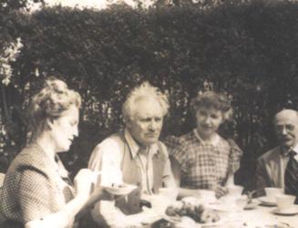 Unknown women and James (Photographs of Women in McBey's Life)