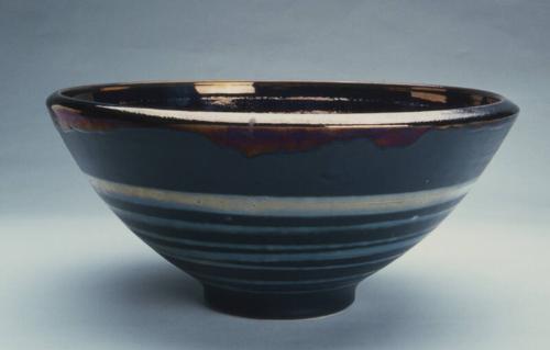 Lustre Decorated Bowl by Margery Clinton