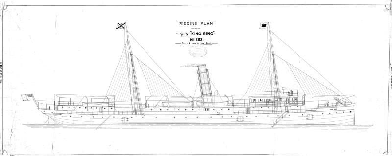 King Sing (293) - Rigging Plan