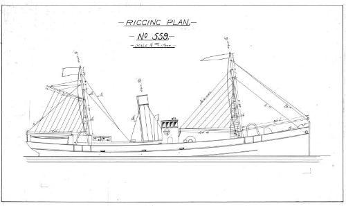 William Allan (559) Rigging Plan