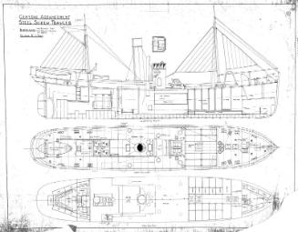 Ocean Scout, Abergeldie (568 & 569) General Arrangement Plan