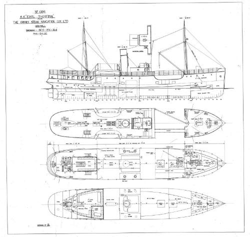 Earl Thorfinn (694) General Arrangement Plan