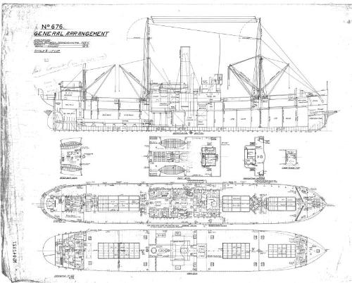 Ebro (676) - General Arrangement