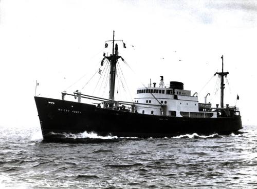 Whitby Abbey (838) Under way, running trials