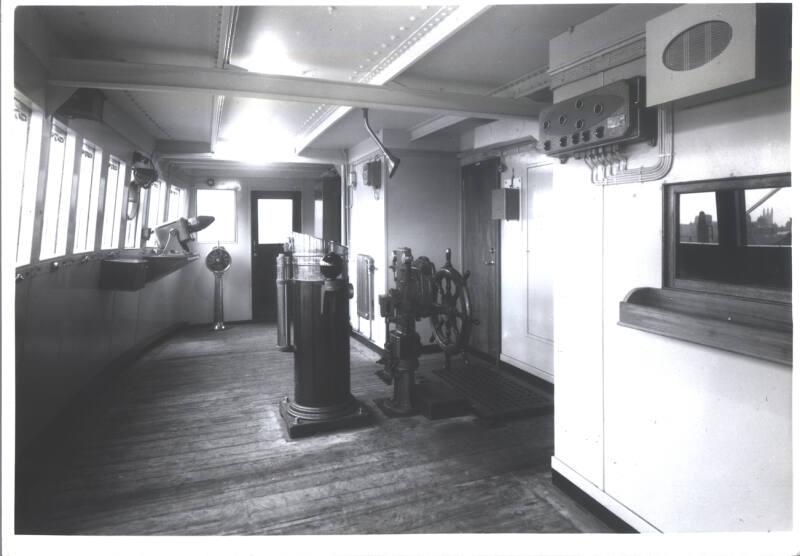 Whitby Abbey (838) Interior Wheelhouse