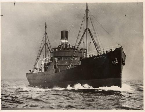 Photograph of the Aberdeen Collier 'Ferryhill'