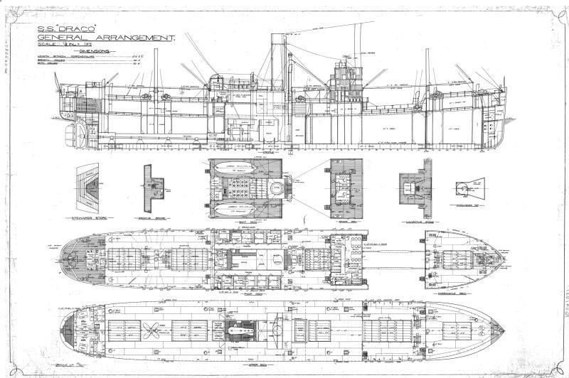 Draco (680) General Arrangement plan