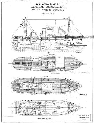Earl Sigurd (718) General Arrangement plan