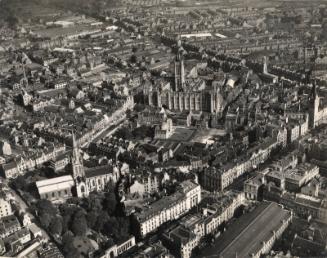 Aerial View of Centre of Aberdeen