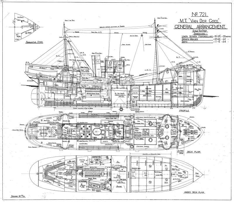 Van Der Goes (721) - General Arrangement plan