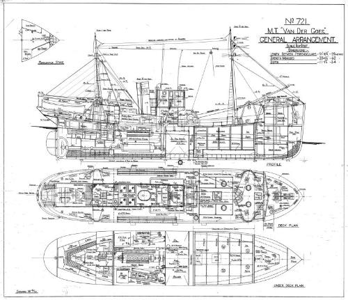 Van Der Goes (721) - General Arrangement plan