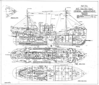 Van Der Goes (721) - General Arrangement plan