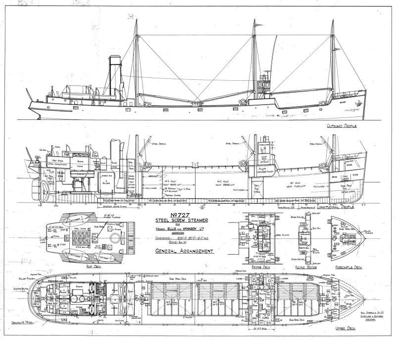 Spray (727) General Arrangement