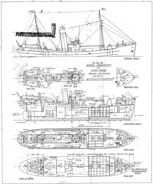 Anemone (737) & Morea (738) General Arrangement plan