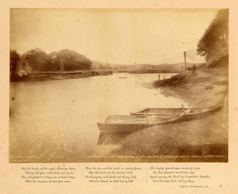 Bridge Over River Spey At Cromdale