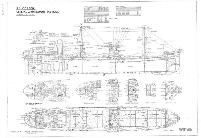 Corfen (781) - General Arrangement