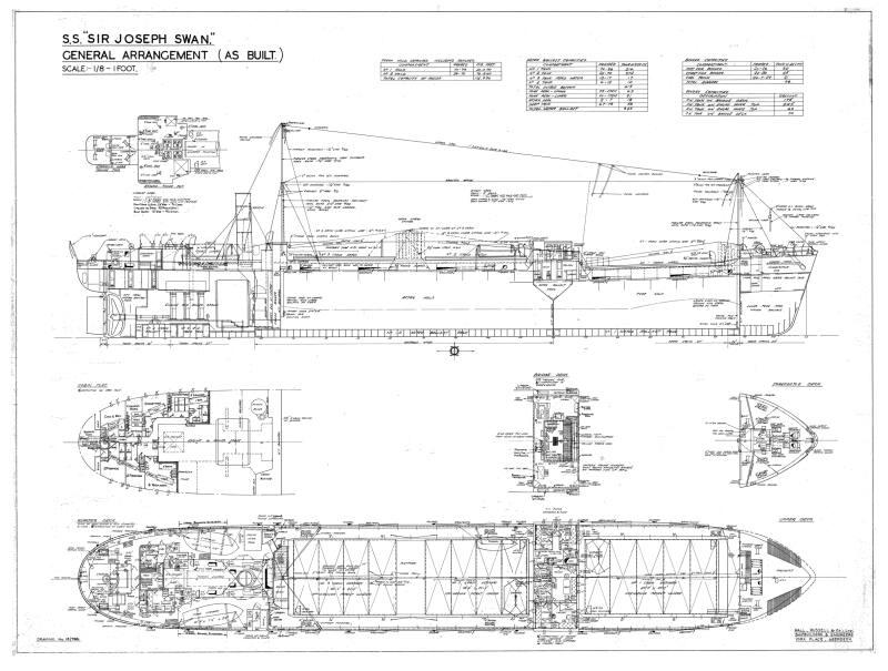 Sir Joseph Swan (788) - General Arrangement