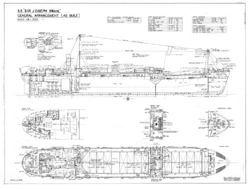 Sir Joseph Swan (788) - General Arrangement