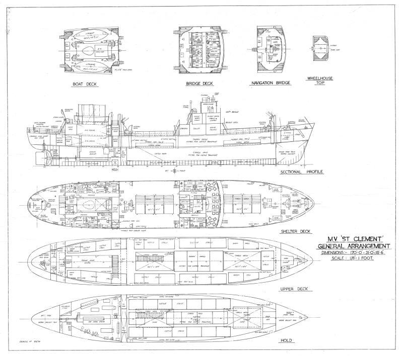 St Clement (791) - General Arrangement