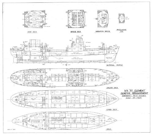 St Clement (791) - General Arrangement