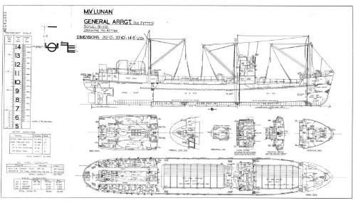 Lunan (795) - General Arrangement As Fitted