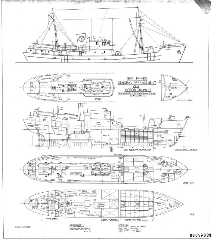 Star Of Scotland (801) General Arrangement Plan