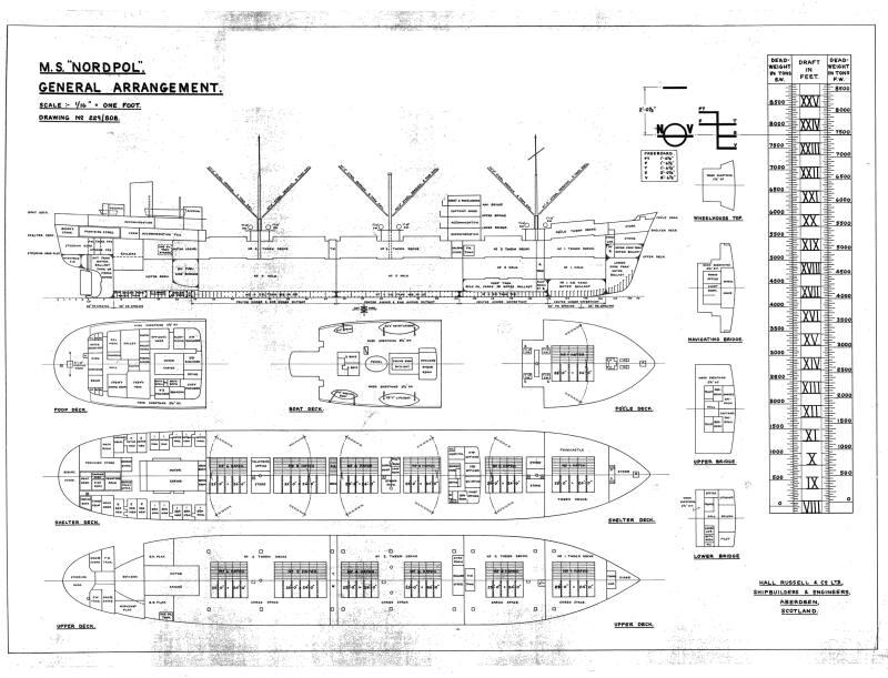 Nordpol (808) General Arrangement Plan