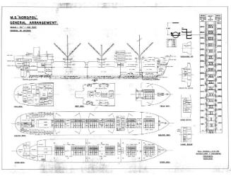 Nordpol (808) General Arrangement Plan