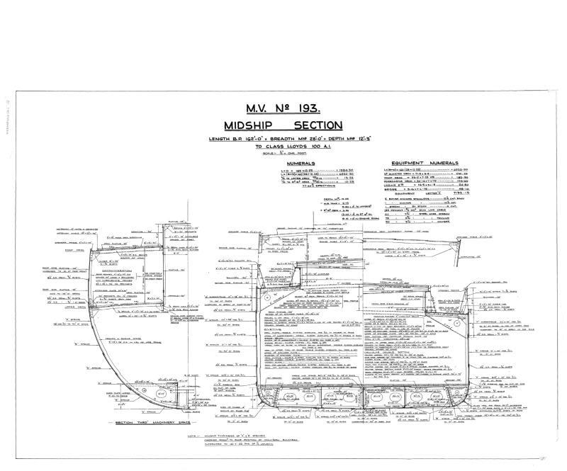 Moray Firth (193) - Midship Section