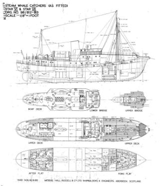 Star VI, Star VII (812 813) General Arrangement Plan