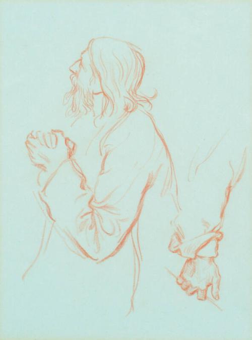 Study of an Old Man with Clasped Hands