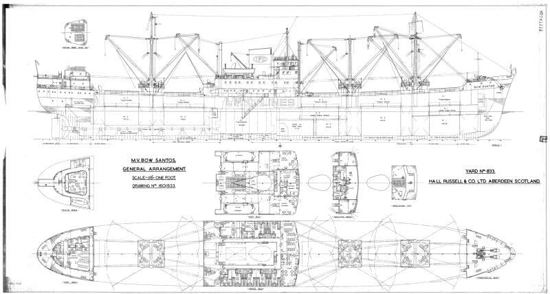 Bow Santos (833) General Arrangement