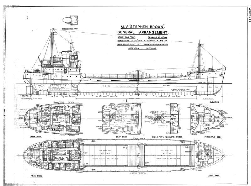 Stephen Brown (844) General Arrangement Plan