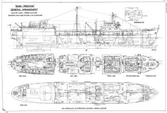 Esso Preston (849) General Arrangement Plan