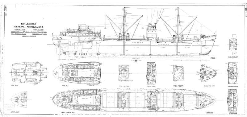 Century (854) General Arrangement Plan