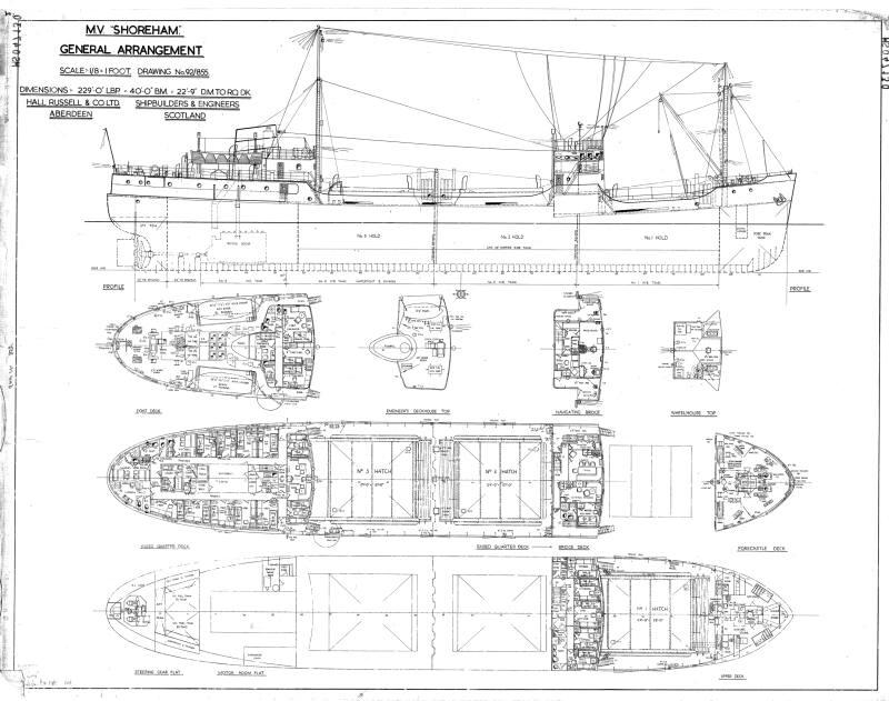 Shoreham (855) General Arrangement Plan – Works – eMuseum